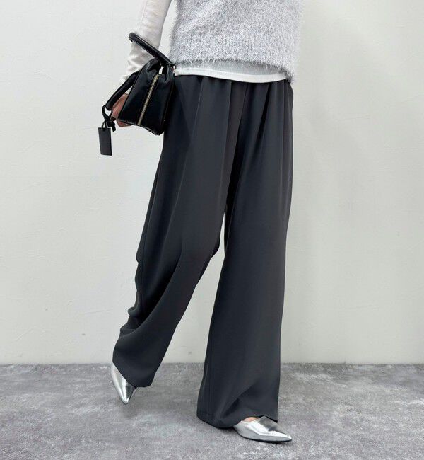 fredy emue「【累計販売数4万本突破！】とろみツイルストレートイージーパンツ」|チノ|