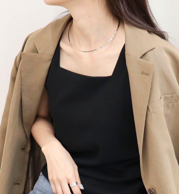 fredy emue「【@sora_522m企画】スクエアネックコンパクトTシャツ」|Tシャツ・カットソー|