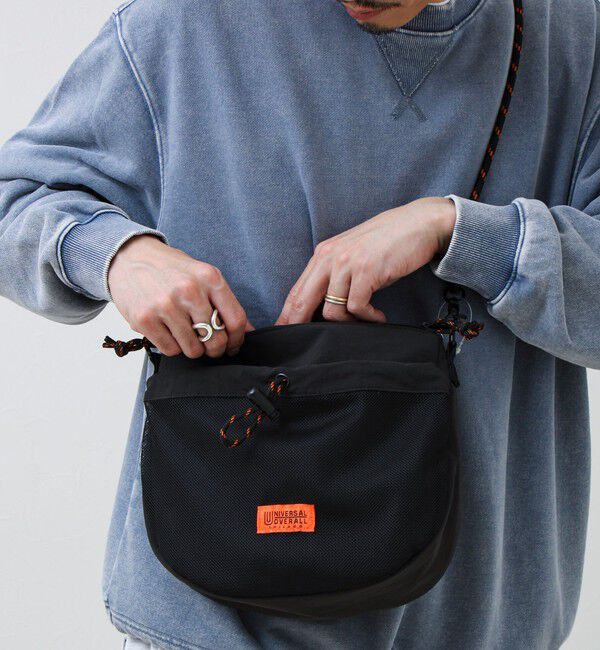 GLOSTER「【UNIVERSAL OVERALL】フロントメッシュザイルショルダー」|ショルダー・メッセンジャー|