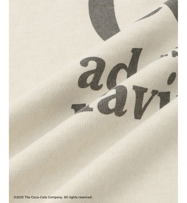 SALON adam et rope'「Coca-Cola ビンテージライクTシャツ」|Tシャツ・カットソー|