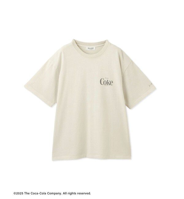 SALON adam et rope'「Coca-Cola ビンテージライクTシャツ」|Tシャツ・カットソー|