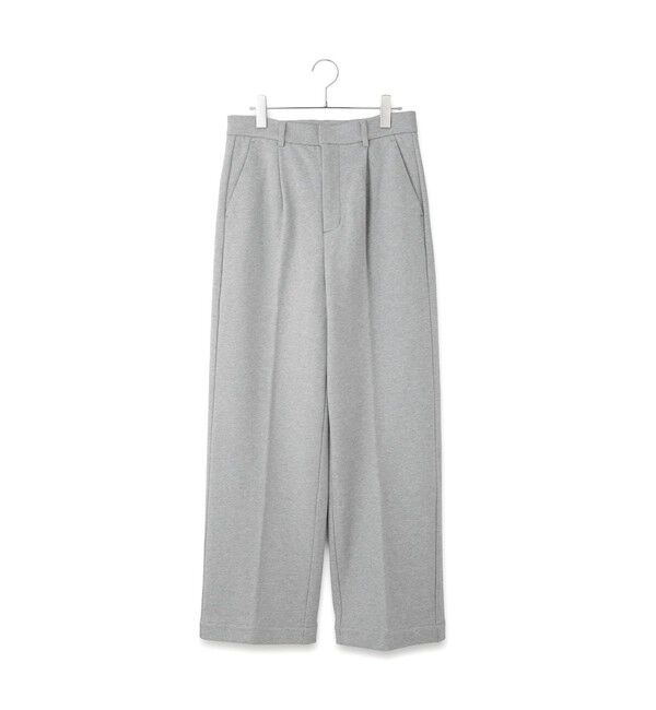 ADAM ET ROPE'「【WEB限定】スウェットワイドスラックス」|スラックス|