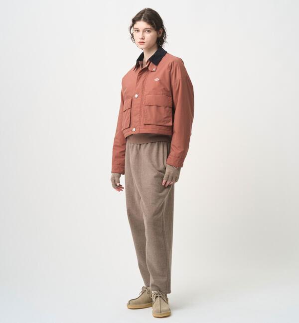 DANTON「DANTON | ウール イージーパンツ WOMEN」|チノ|