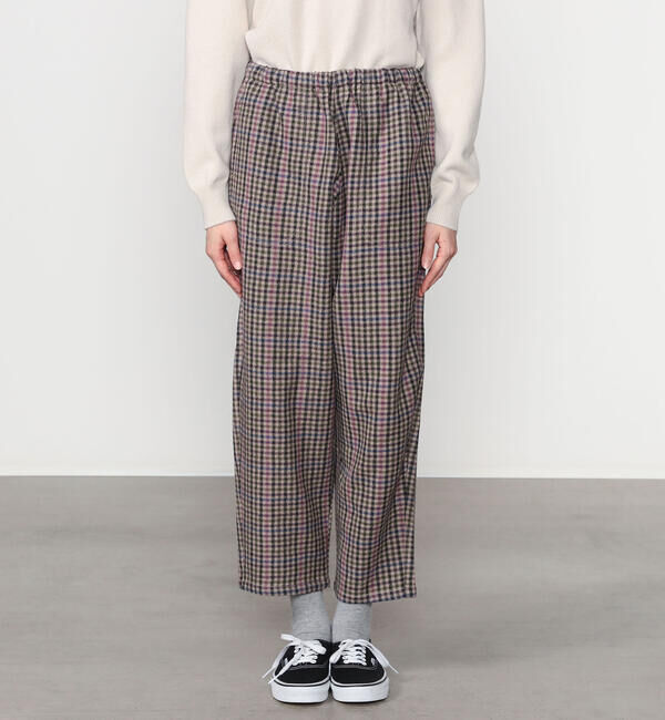 DANTON「DANTON | ウール イージーパンツ WOMEN」|チノ|