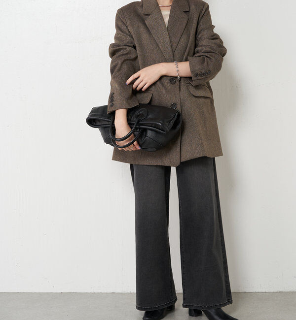  「《本革/ペットボトル並みの軽さ》【Seaudeux/セアウ】レザートートバッグ」|トートバッグ|