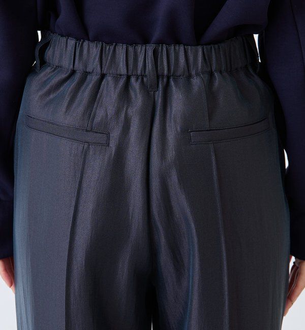  「サテンワイドパンツ」|チノ|