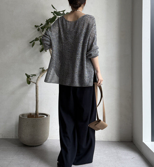  「【累計販売数3万枚突破/23色4サイズ展開！】タックワイドパンツ」|チノ|