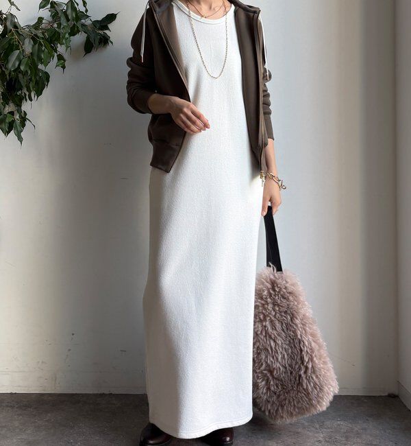  「【全骨格細見え】ブークレーダンボールタンクワンピース」|ワンピース|