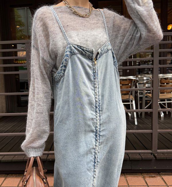  「リヨセルデニムジャンスカ」|ワンピース|