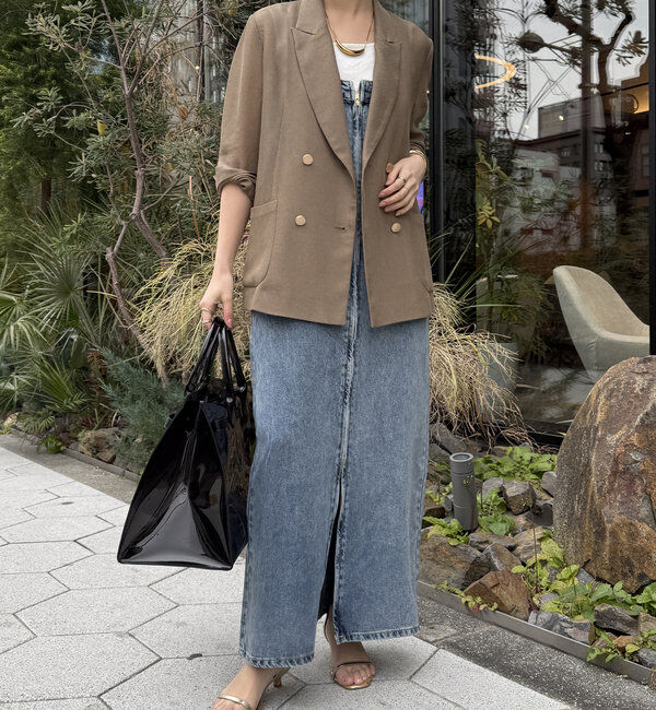  「リヨセルデニムジャンスカ」|ワンピース|