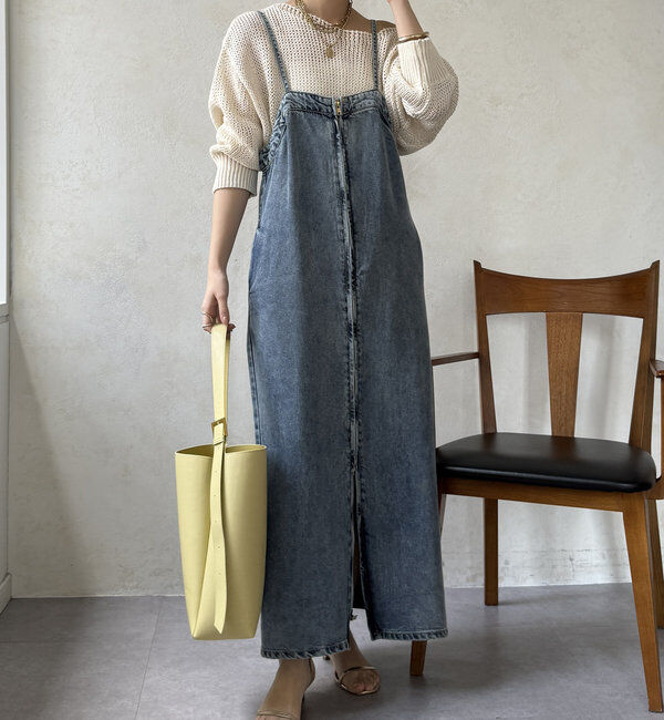  「リヨセルデニムジャンスカ」|ワンピース|