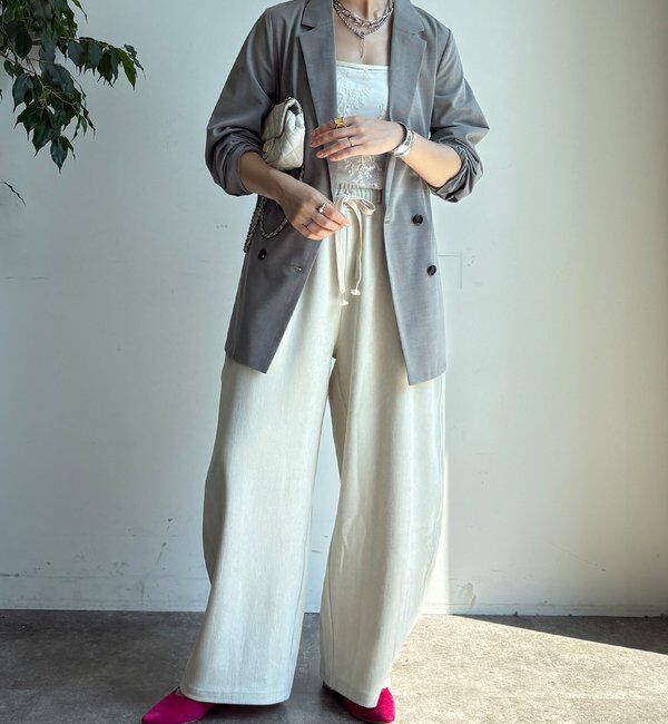  「【新色追加】スカラレースキャミ」|シャツ・ブラウス|