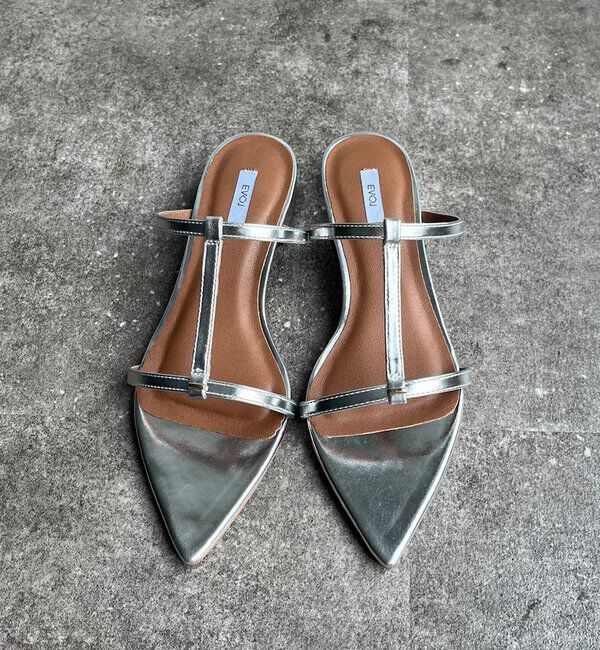  「Tストラップサンダル」|サンダル|