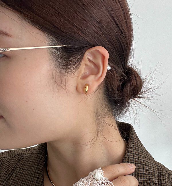  「【インフルエンサーOKOCHI企画】ドロップイヤリングmini」|ピアス|