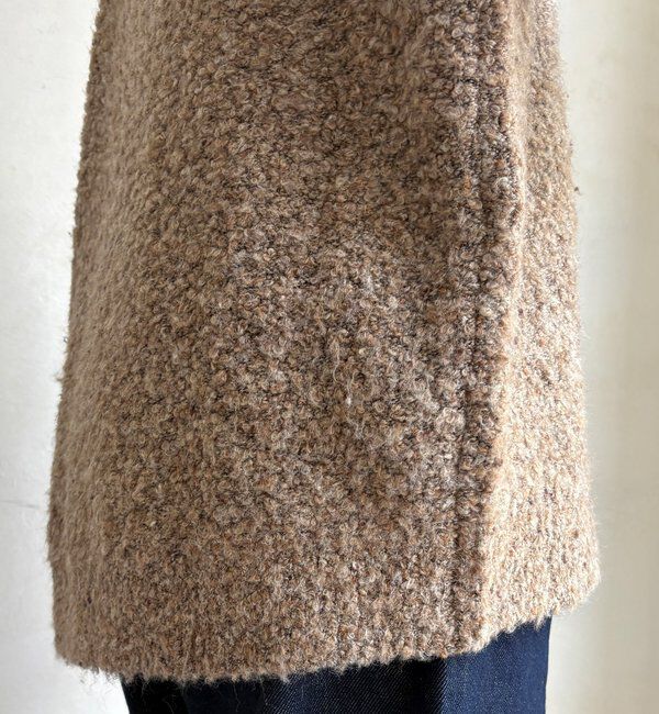  「MIXヤーンボートネックプルオーバー」|ニット・セーター|