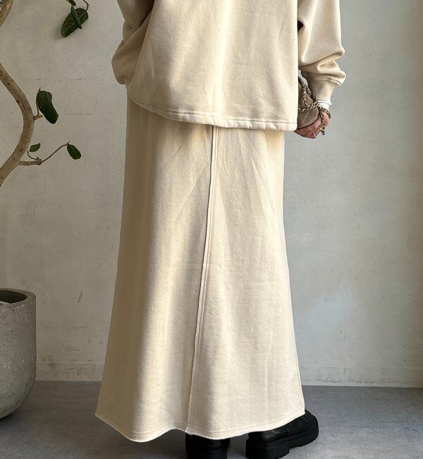  「裏起毛DD刺繍スカート」|スカート|