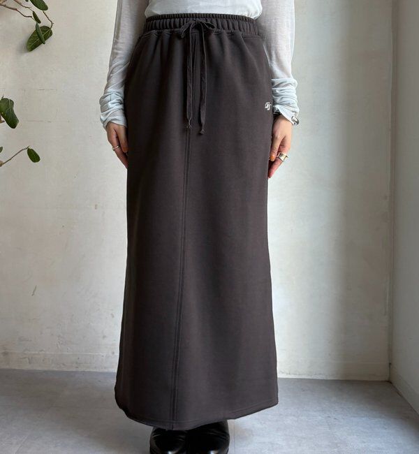  「裏起毛DD刺繍スカート」|スカート|