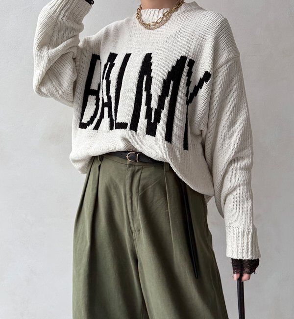  「モールロゴニット」|ニット・セーター|