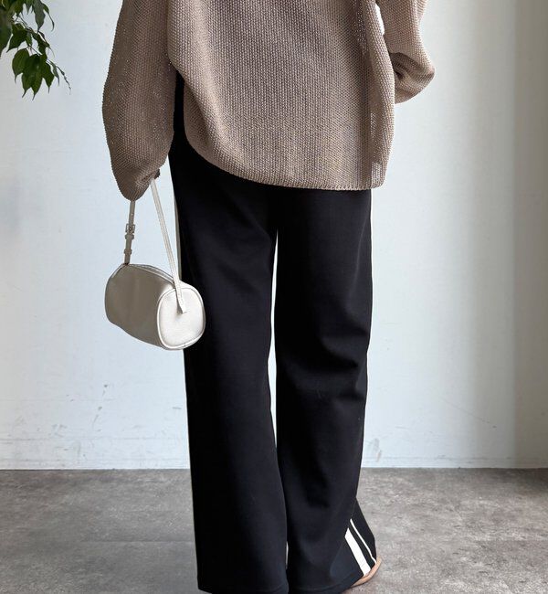  「【WEB限定】サイドライントラックパンツ」|チノ|