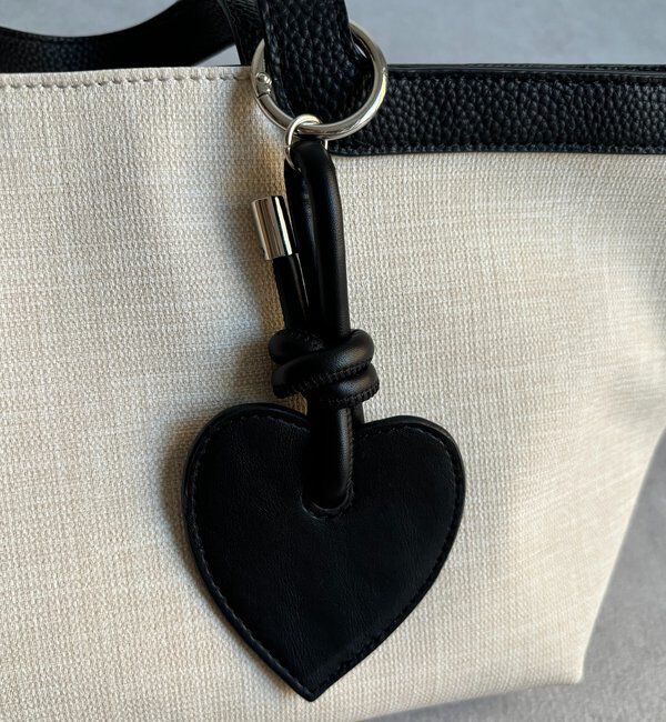  「ハートチャーム付トートバッグ」|トートバッグ|