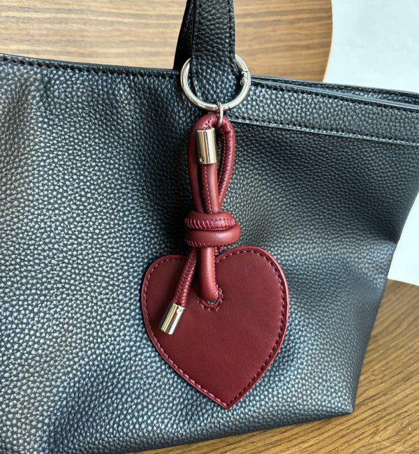  「ハートチャーム付トートバッグ」|トートバッグ|