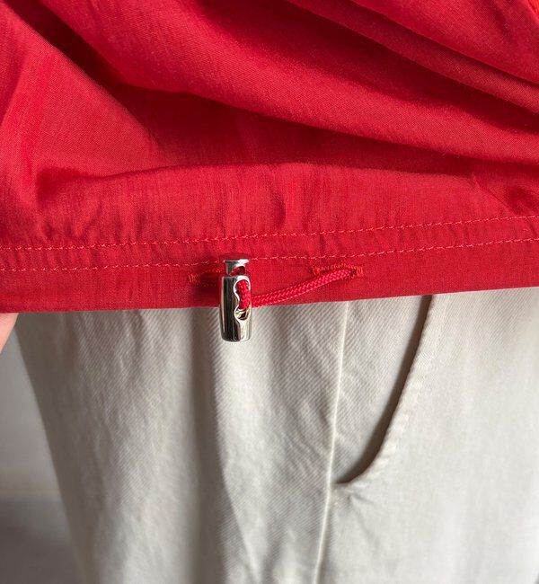  「【WEB限定】異素材切替ドロストプルオーバー」|Tシャツ・カットソー|