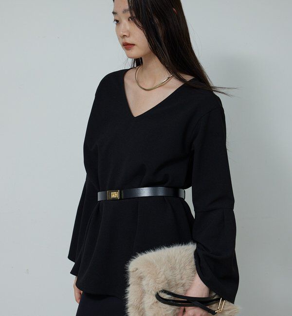  「《ウエスト調整自由自在！》スクエアバックルベルト」|ベルト|