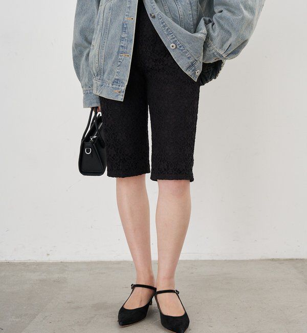  「レースバイカーパンツ」|チノ|