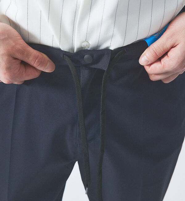 ABAHOUSE「【WWS / セットアップ対応】Bizフルレングス パンツ」|スラックス|