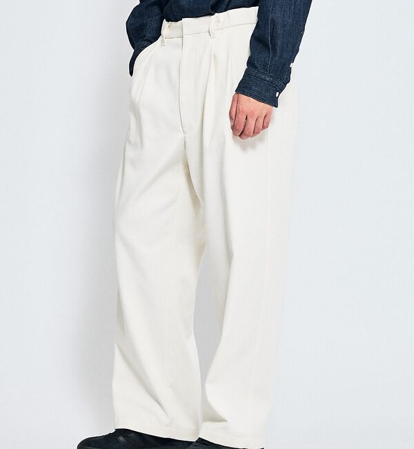 ABAHOUSE「2タック チノワイドパンツ / イージーパンツ【追加生産】【予約】」|その他|