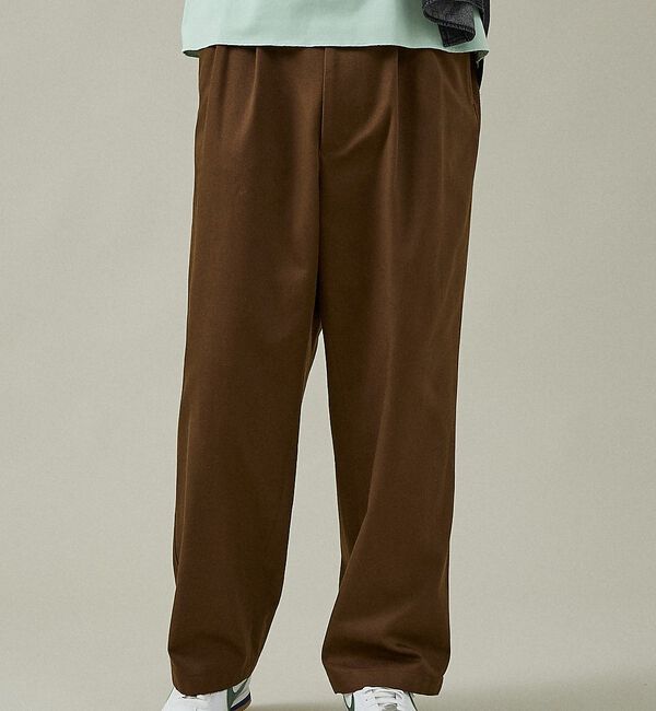 ABAHOUSE「2タック チノワイドパンツ / イージーパンツ【追加生産】【予約】」|その他|