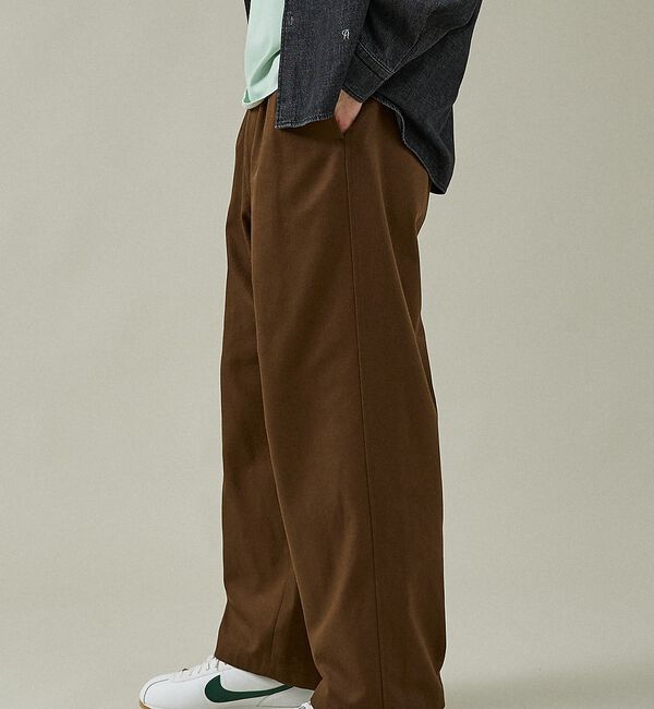 ABAHOUSE「2タック チノワイドパンツ / イージーパンツ【追加生産】【予約】」|その他|