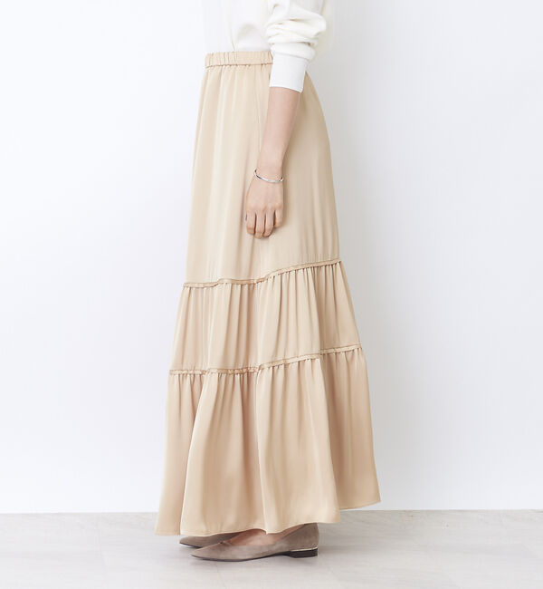 Rouge vif「切り替えギャザースカート」|スカート|