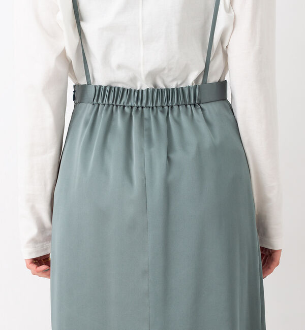 Rouge vif「サスペンダー付きマーメイドスカート」|スカート|