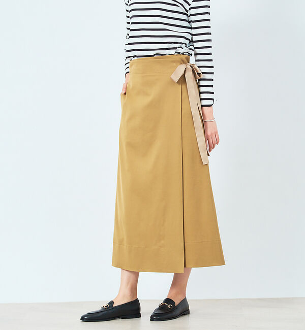 Rouge vif「ラップセミフレアスカート」|スカート|