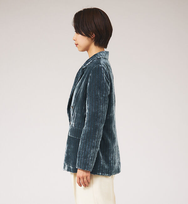 qualite「オパールストライプジャケット」|その他|