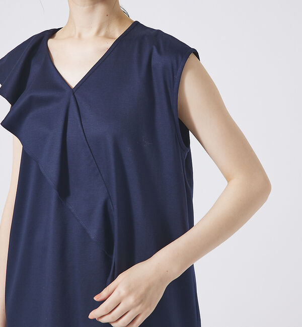 qualite「アシメフレアカットソー」|Tシャツ・カットソー|