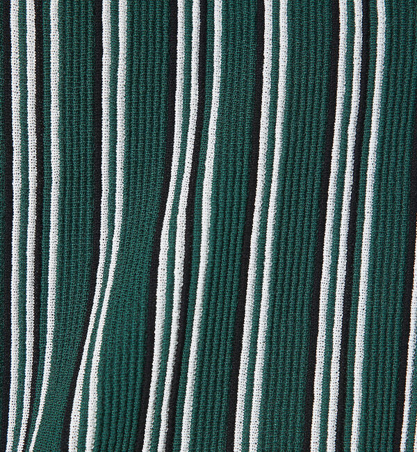 abahouse mavie「ストライプニットノースリーブプルオーバー」|ニット・セーター|