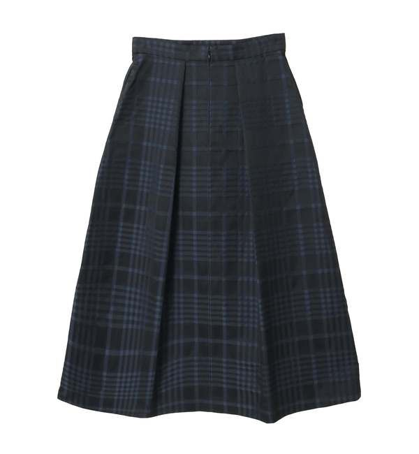 TIARA「メモリータフタチェックスカート」|スカート|