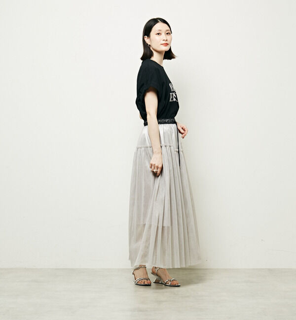 Soffitto「2WAYラメチュールスカート」|スカート|