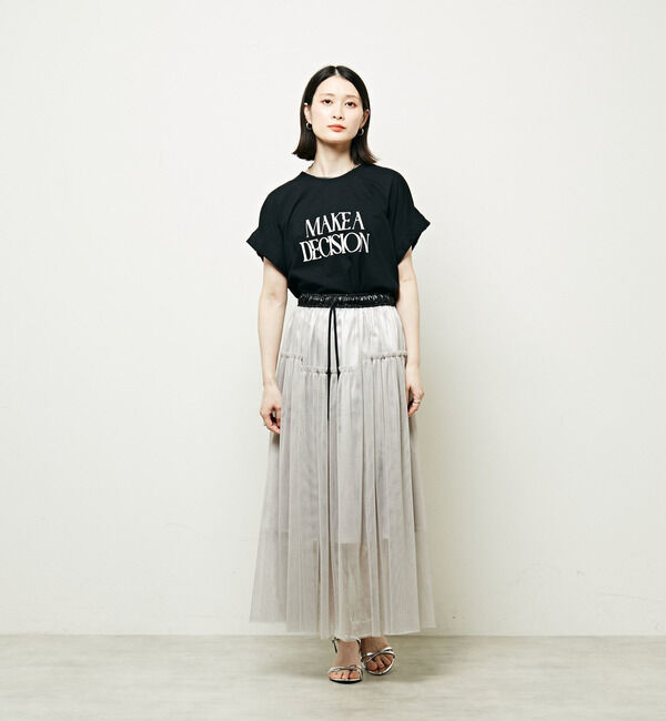 Soffitto「2WAYラメチュールスカート」|スカート|