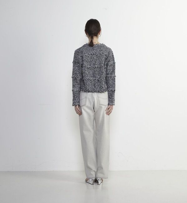 Soffitto「前スリット加工デニムパンツ」|デニム|