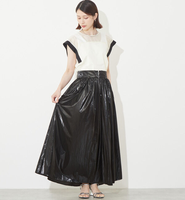 Soffitto「サス付きフレアースカート」|スカート|