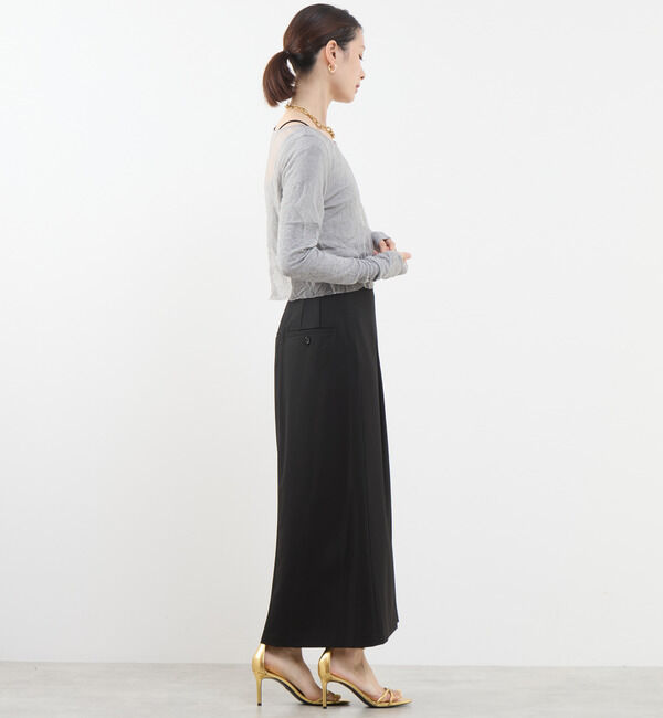 Soffitto「ストレッチタックスカート」|スカート|
