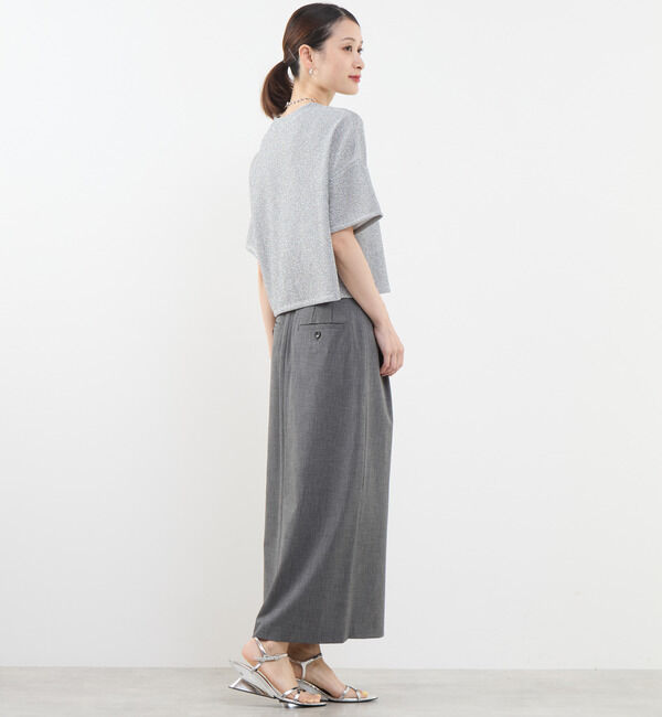 Soffitto「ストレッチタックスカート」|スカート|