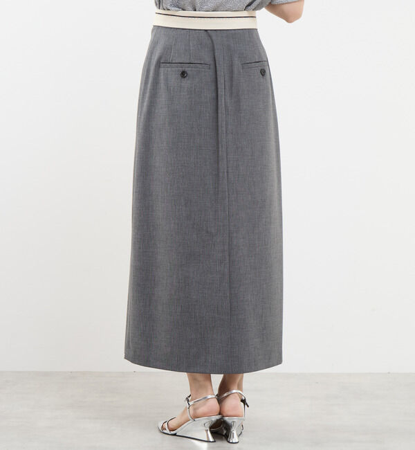 Soffitto「ストレッチタックスカート」|スカート|