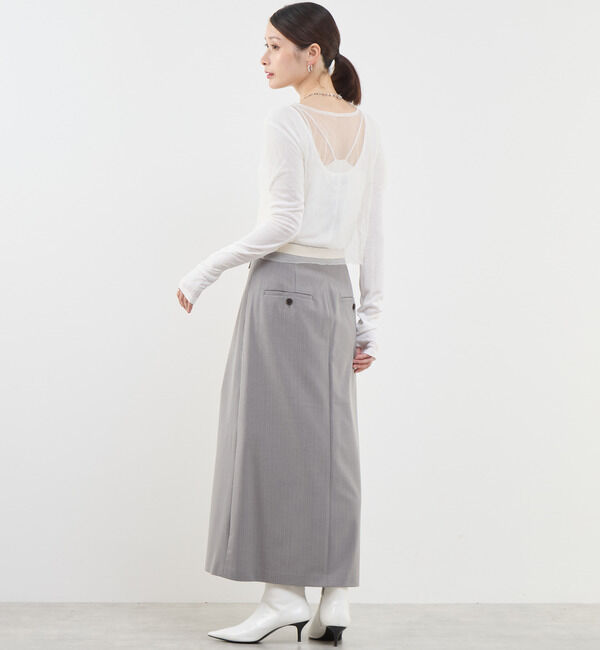 Soffitto「ストレッチタックスカート」|スカート|