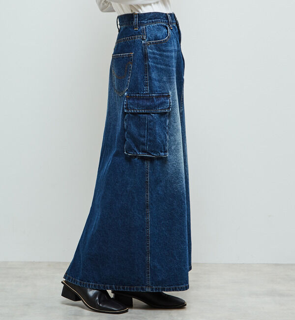 Soffitto「立体ポケット付きデニムスカート」|スカート|