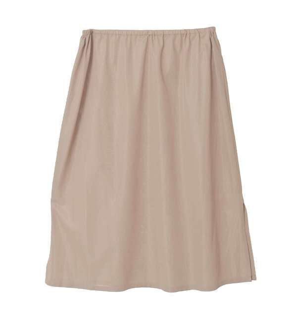 SOFFITTO「バイアスフレアーサテンスカート」|スカート|