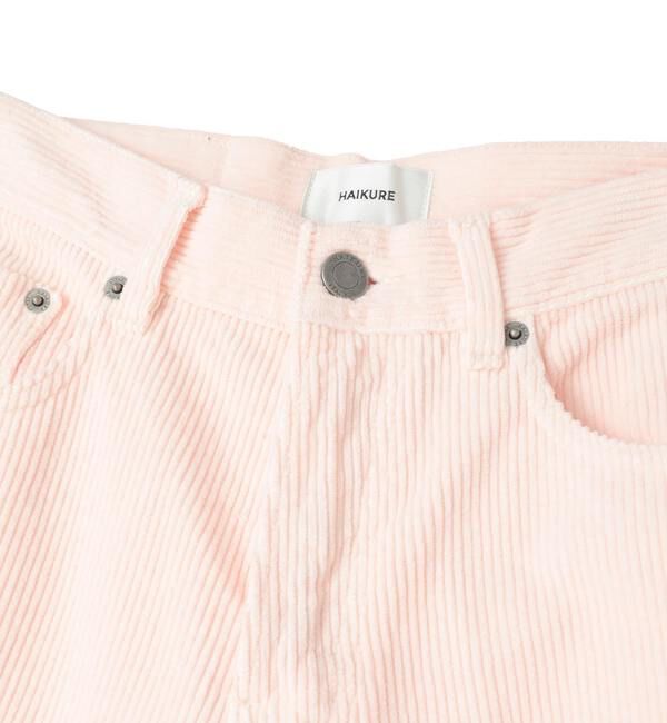 SOFFITTO「【HAIKURE/ハイクル】BETHANY ASIAN FIT VELVET VIC：コーデュロイパンツ」|その他|